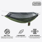 Grand Trunk Skeeter Beeter XT Bug Free Hammock Olive features