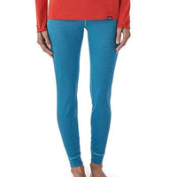 Patagonia Womens Capilene Thermal Weight Bottoms in use front view