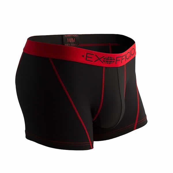 Exofficio Quick Drying Give-N-Go Boxer Briefs Underwear 3 Pack XL/Black 