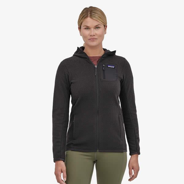 Patagonia Women's R1 Air Full-Zip Hoody Regulator Fleece Jacket – Pack Light